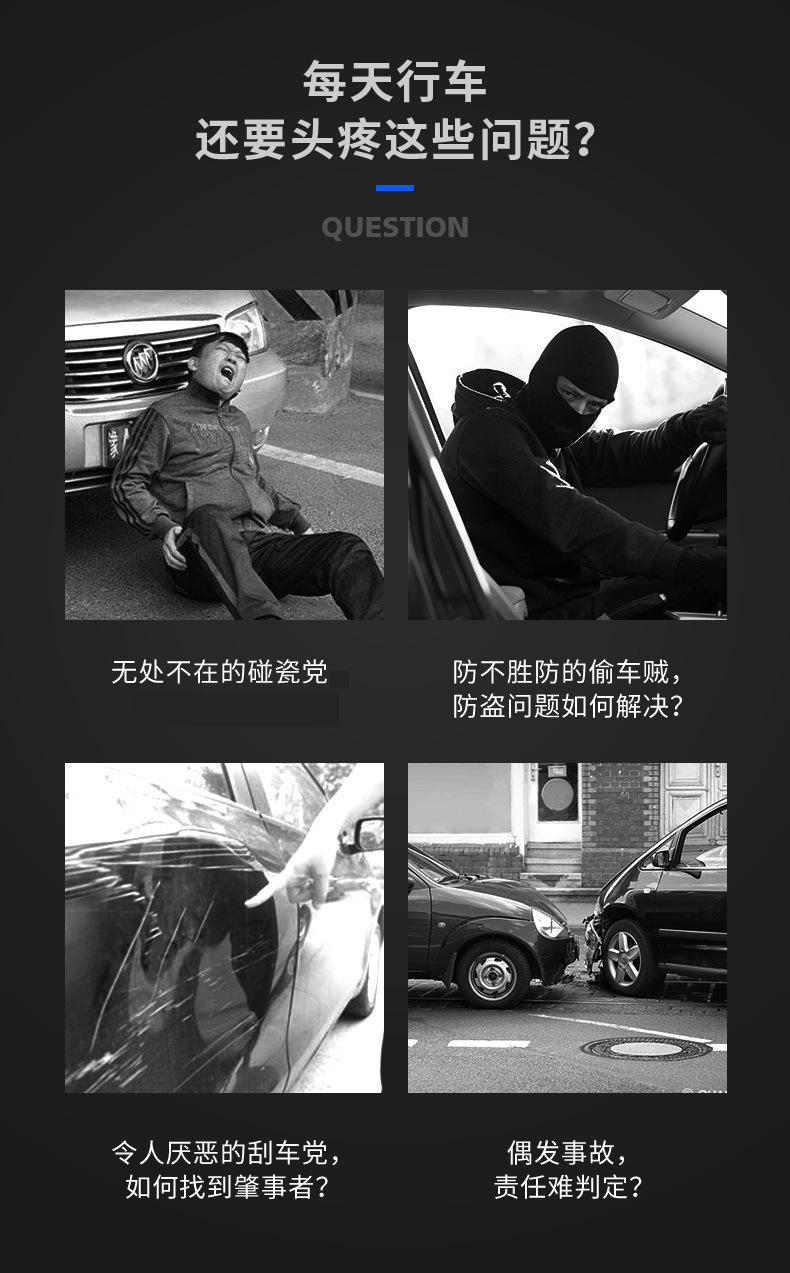 10.26inch Large-Screen Center Console Carplay Android Auto Screen Mirroring 4K Dash Cam 1080P Reversing Camera B