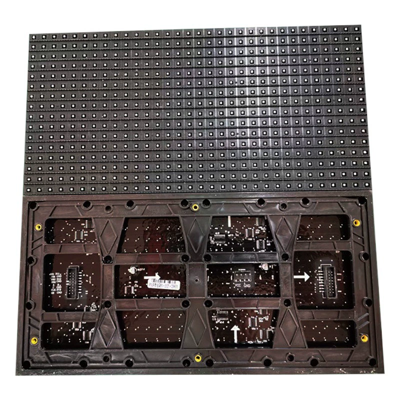 Светодиодный дисплей экран наружной рекламы P10 дверная головка цветной подвижный рекламный экран открытый полноцветный экран