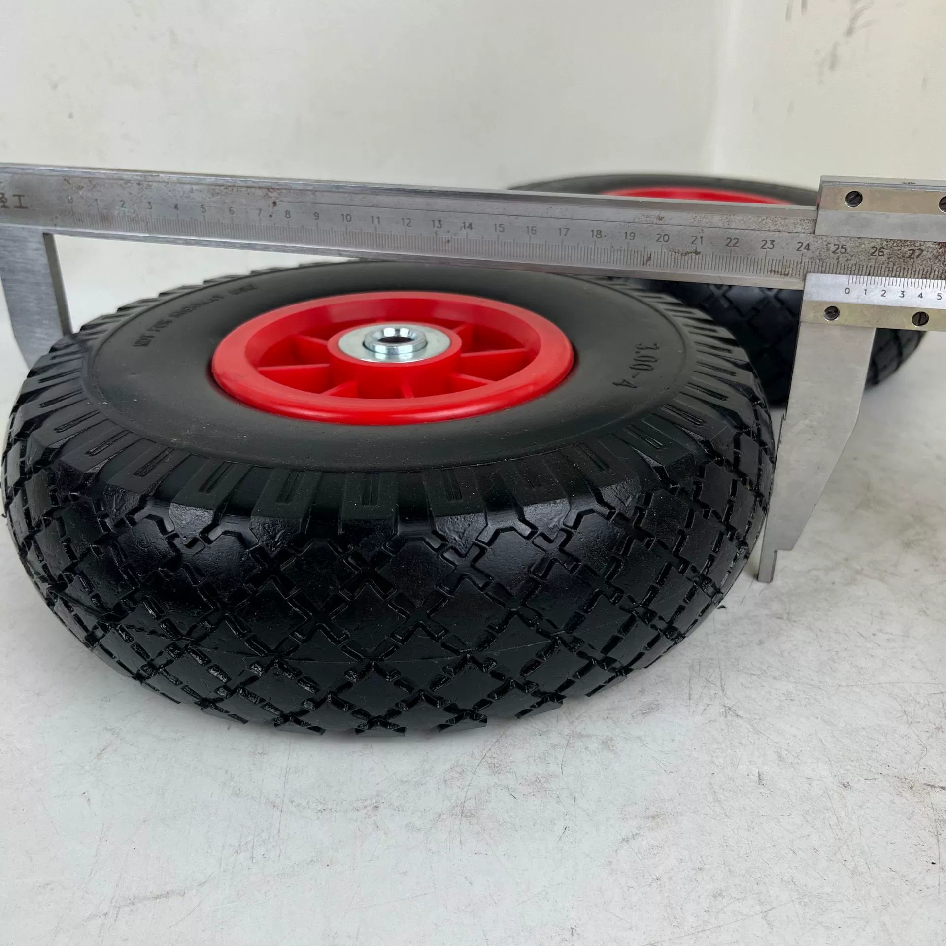 10-дюймовое цельнолитое полиуретановое колесо из пенополиуретана 3.00-4 для тележек, без надувных камер, устойчивое к проколам, для складских тележек и тележек для инструментов