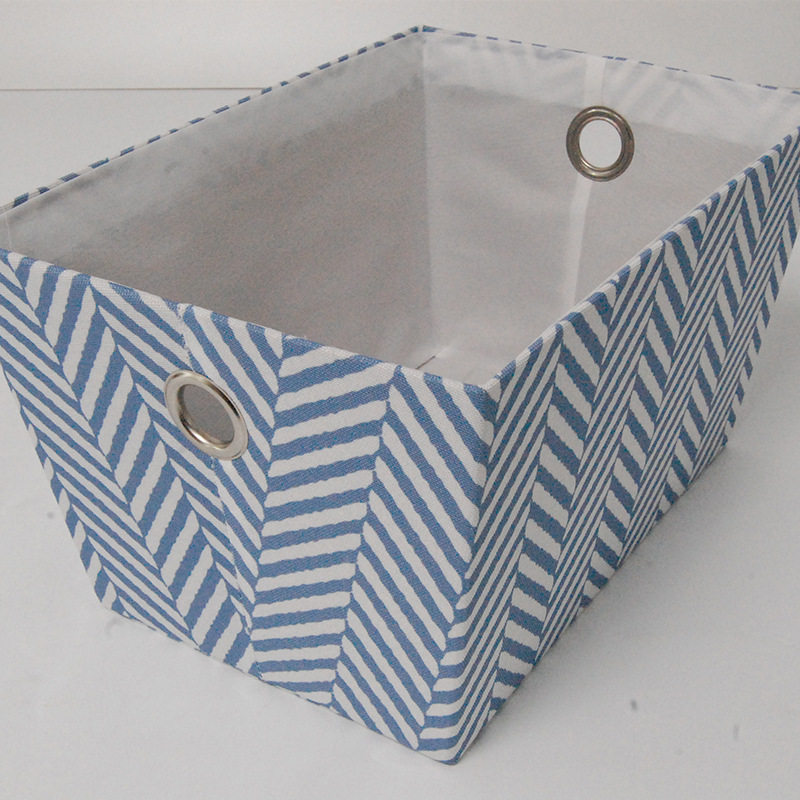 源頭廠家衣服收納筐帆布收納盒衣服衣物臟衣籃衣櫥衣柜雜物箱定制