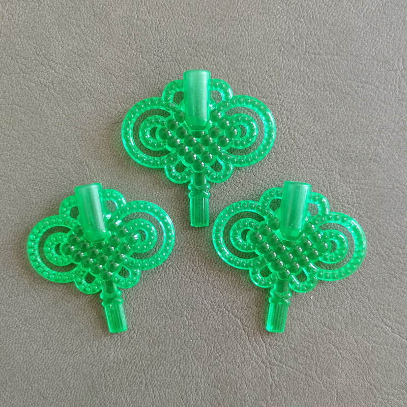 大号绿色中国结