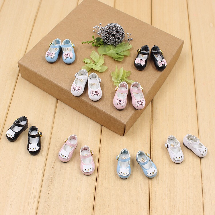 ICY DBS small doll shoes cat bow az Lijia OB24 doll shoes Japanese buckle flat shoes ICY DBS small doll shoes cat bow az Lijia OB24 doll shoes Japanese buckle flat shoes