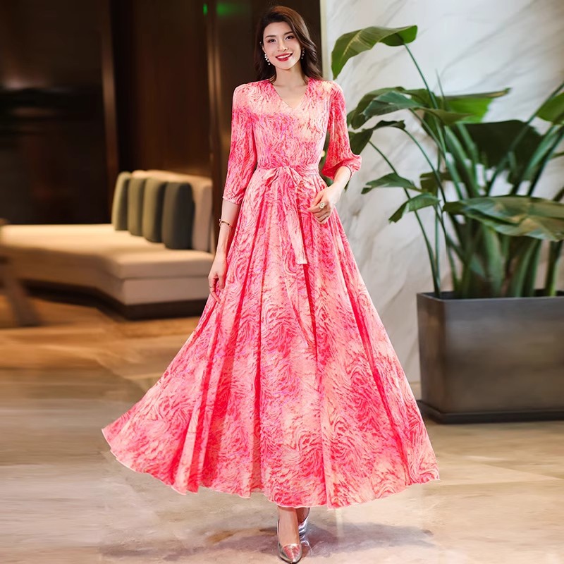 Summer autumn beach dress