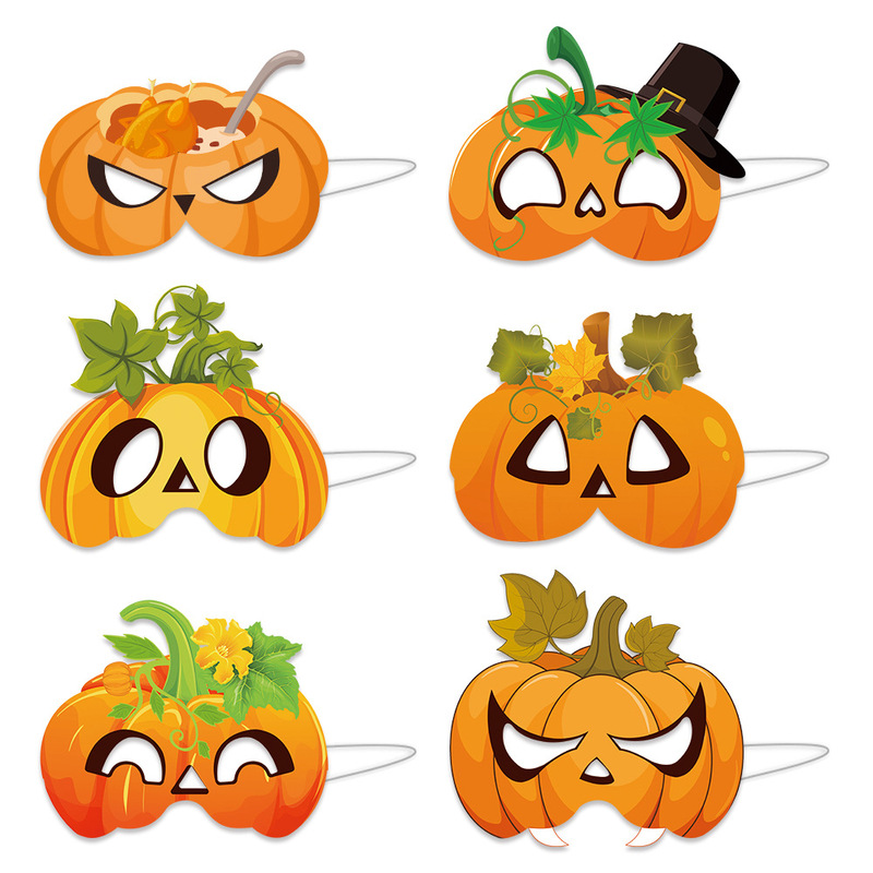 2024 Cross-border Autumn Thanksgiving Glasses Scene Decoration Paper Pumpkin Head Mask Photo Props Party Supplies 2024 Cross-border Autumn Thanksgiving Glasses Scene Decoration Paper Pumpkin Head Mask Photo Props Party Supplies