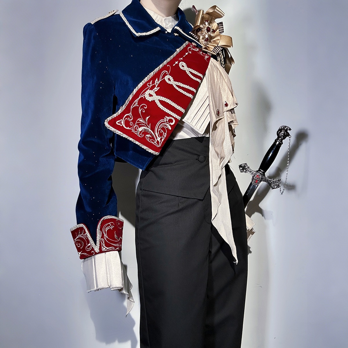 2026 Xiong Doujiang Original Coronation Tour Women's Lolita Jacket Top Pants Daily Prince Outfit Set 7405
