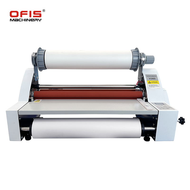 Laminadora Térmica y en Frío V360 A3 con Control de Temperatura