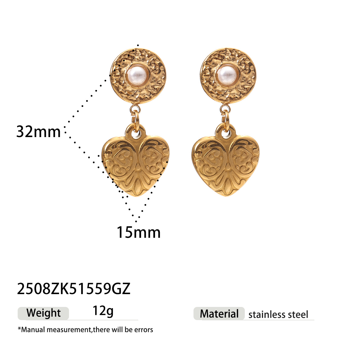 Taina europa y americana pernos de acero inoxidable compactos y exquisitos pernos de oro galvanizados 18k explosivos transfronterizos en joyas de orejas de viento para mujeres