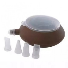 质享大号翻糖蛋糕挤奶裱花壶 多功能奶油巧克力挤酱裱花器裱花壶