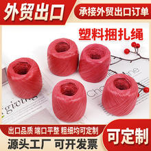 塑料捆扎绳pp捆绑绳快递封包扎口绳蔬菜课本打包绳子跨境供应绑带