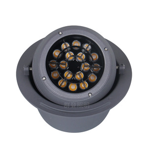 Source Manufacturer Outdoor New Adjustable Angle Semi-Buried Waist Drum Lamp Embedded Surface Mounted Underground Led Lighting