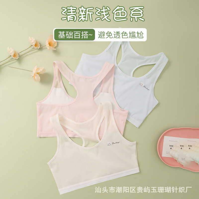 Puberty Primary School Girls' Bras, Kidsren's Development Period, Junior High School Girls' Vests, Older Kidsren's Intimates