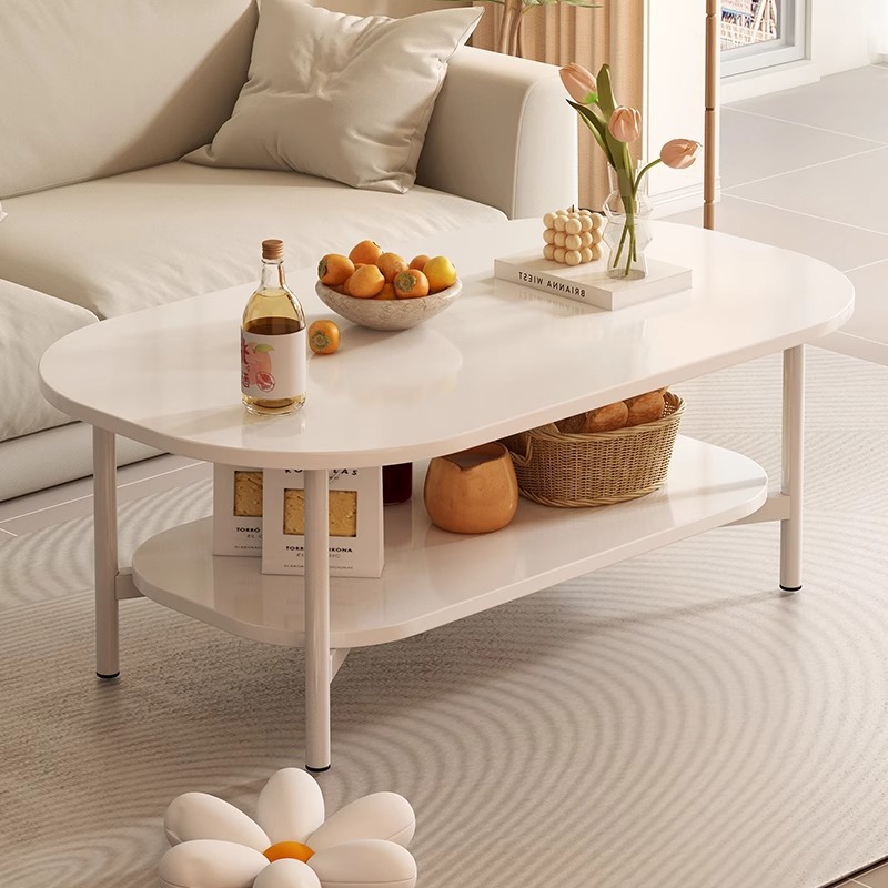 Mesa de té pequeña sala de estar casera sofá de aire crema mesa pequeña simple moderna creativa nueva mesa de té simple