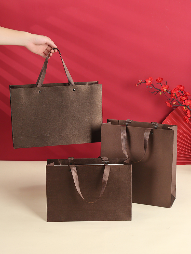奢华简约礼品袋丝绸布袋手提袋滋补品茶叶服装通用礼品袋现货