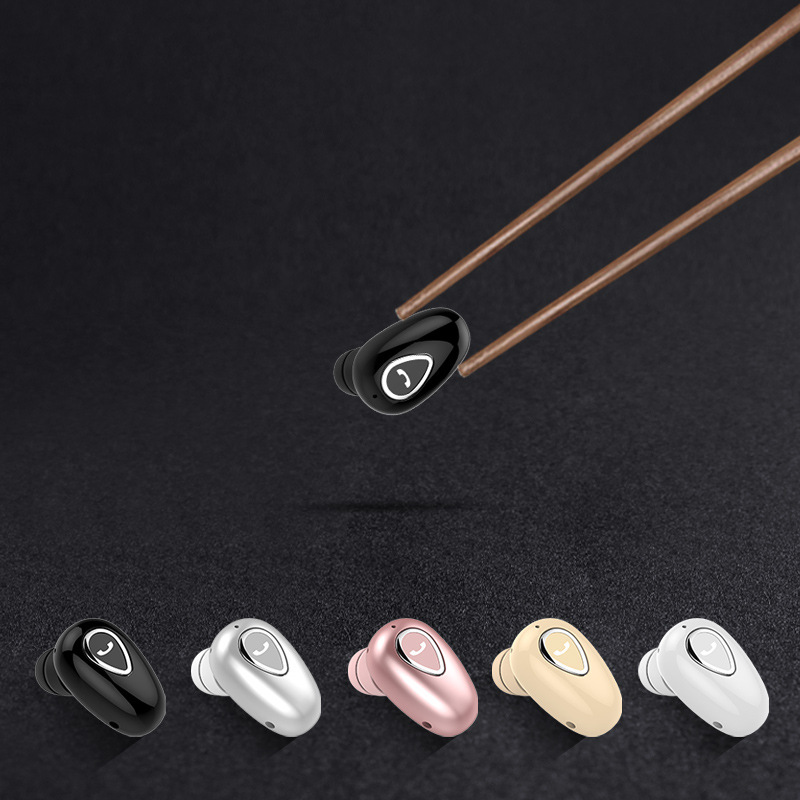 YX01 Bluetooth headset wireless in-ear mini invisible monaural YX06 new stereo cross-border with charging bin