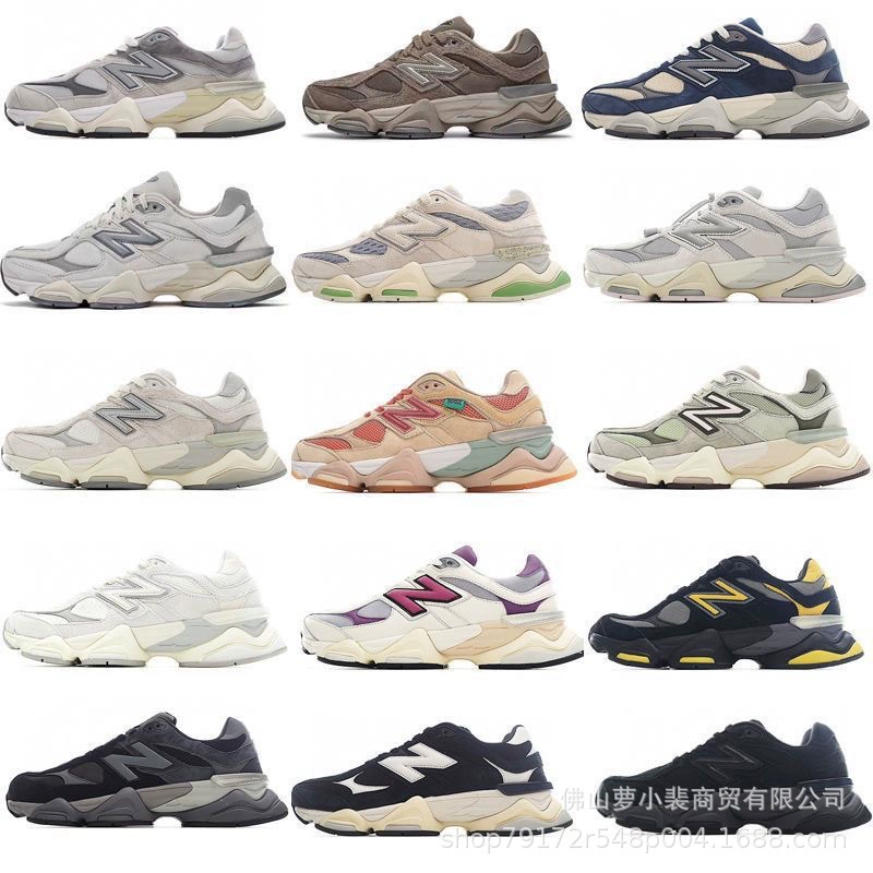 Putian Chunyuan NB9060 Dady Shoes Little Running Повседневная дышащая мужская и женская ретро-серия увеличенных кроссовок