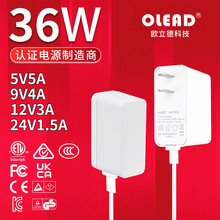 12V3A电源适配器 中规/美规/欧规 12V3A电源充电器36W 高品质电源