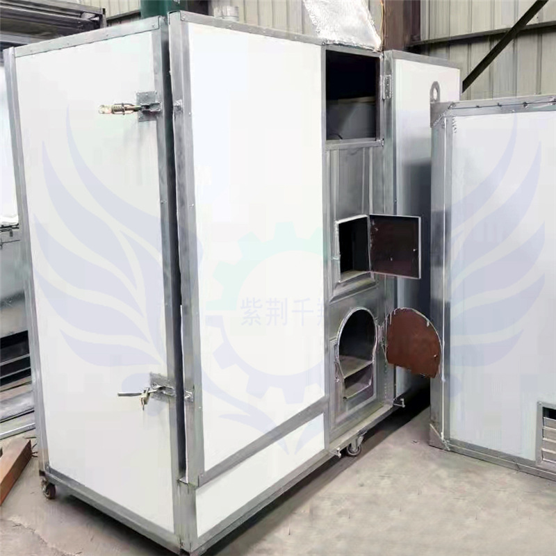 小型蒸汽箱式黄秋葵草莓烘干机房 电加热风气流循环花茶干燥窑