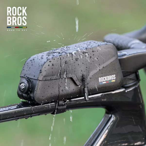 Locke Brothers Tianlu Bicycle Front Bag Waterproof Upper Tube Mobile Phone Bag Mountain Road Bike Riding Head Bag