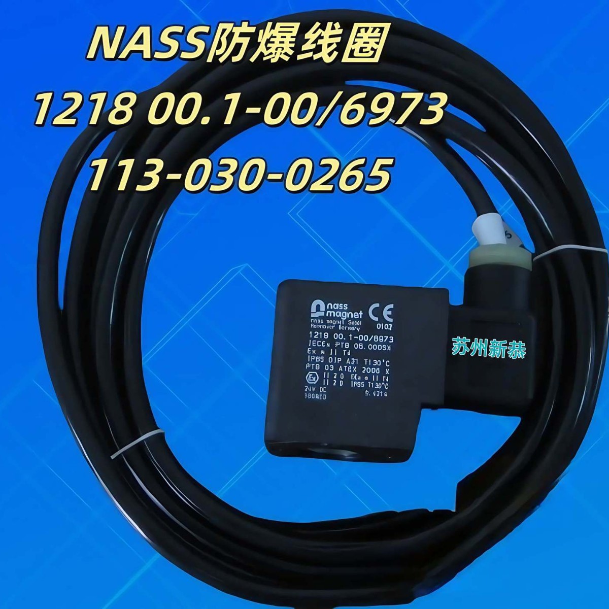1218 00.1-00/6973原装0518 00.1-00/6971NASS防爆线圈电磁阀