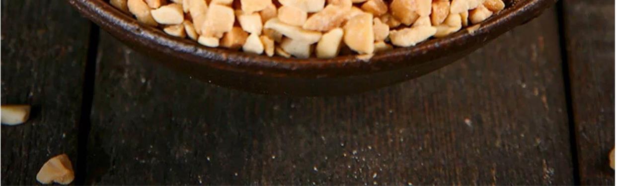 Roasted Peanut Crumbles Ready to Use Topping for Bingfen Hotpot Dip and Milk Tea Shops 500g Can quality and texture