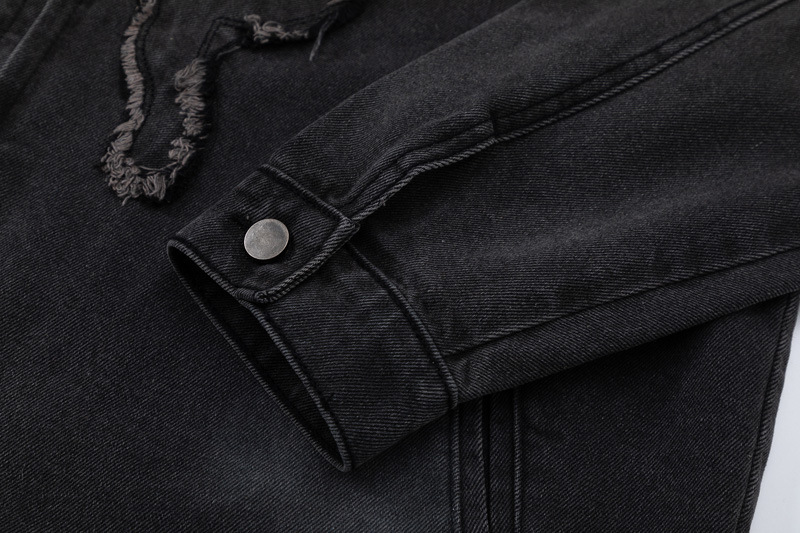 Herrenbekleidung Street Design Patch Schmetterling Mantel Modemarke lockere Freizeitjacke Top_voghion.com