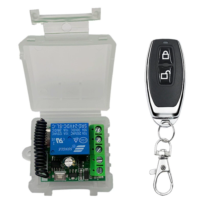 12 В одноканальный беспроводной пульт дистанционного управления Переключатель небольшой чемодан контроллер лампа контроля доступа Электрический замок с электрическим управлением дверной пульт дистанционного управления переключатель
