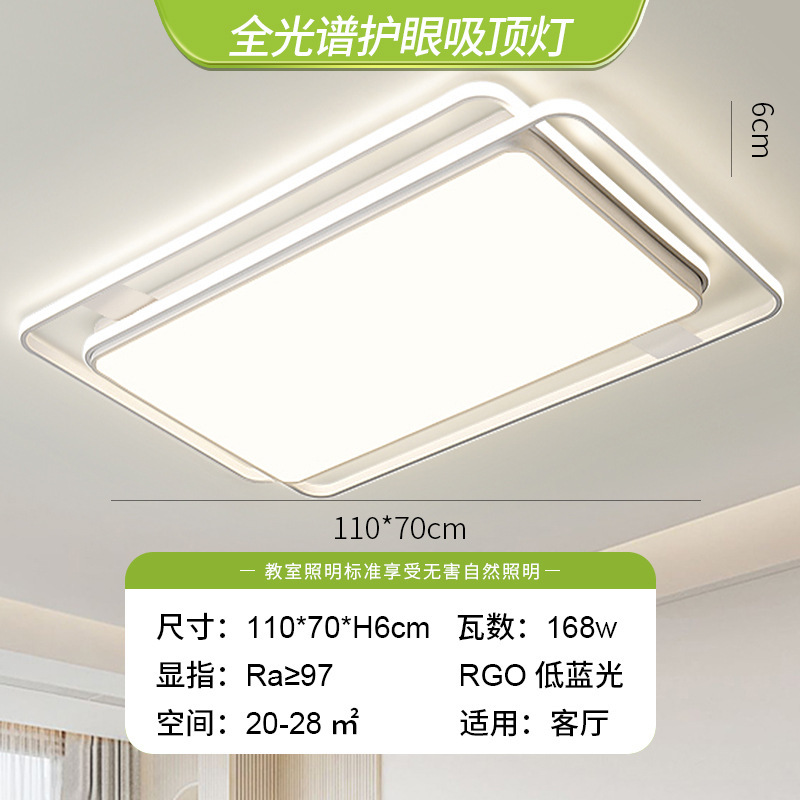 Espectro completo - modelo blanco de doble lado 110 * 70 - 168w