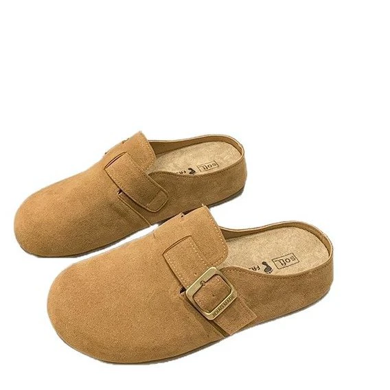 Новые японские обувь Birkenstock для весны и осени, женские тапочки с толстой подошвой, полуботинки Birkenstock