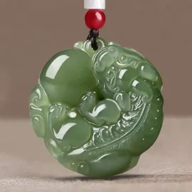 玉器工艺品;宝石工艺品;天然玉石项饰