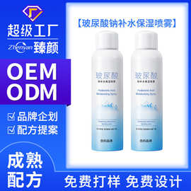 oem定制玻尿酸钠补水保湿喷雾紧致嫩肌精华护肤品厂家爽肤