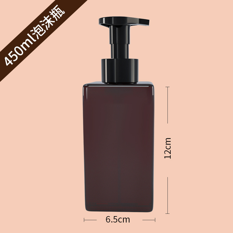 泡ボトルプッシュ式泡立て瓶シャンプー入浴剤分装収納瓶ムース発泡瓶手洗い液瓶|undefined