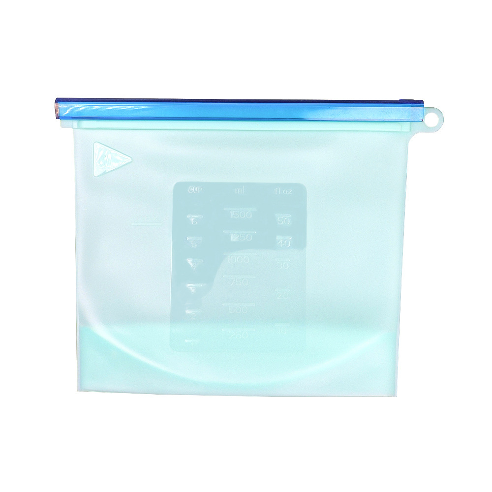 Bolsa de Silicona Hermética para Alimentos, Apto para Microondas, para Hogar y Camping