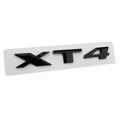 for Cadillac CT4, CT5, Car logo - standard-xt4-glossy-black
