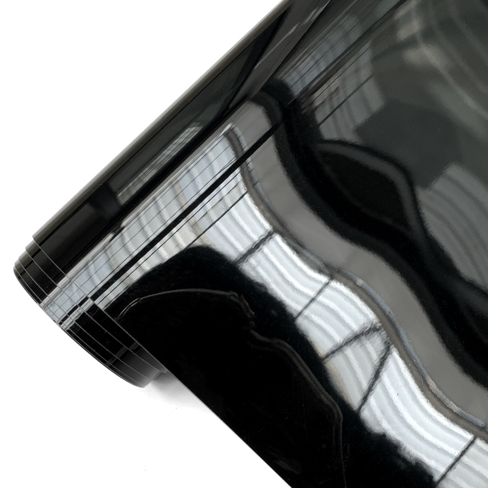 Glossy Black Color-Changing Film Pet Piano Black Film for Car Body, Full Car Sunroof, Roof Film, Car Cover Protective Film, Factory Direct Sales