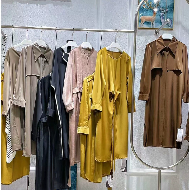 Модное платье Zinair из шелкового ацетата 25, осенняя новая женская брендовая распродажа со скидкой.