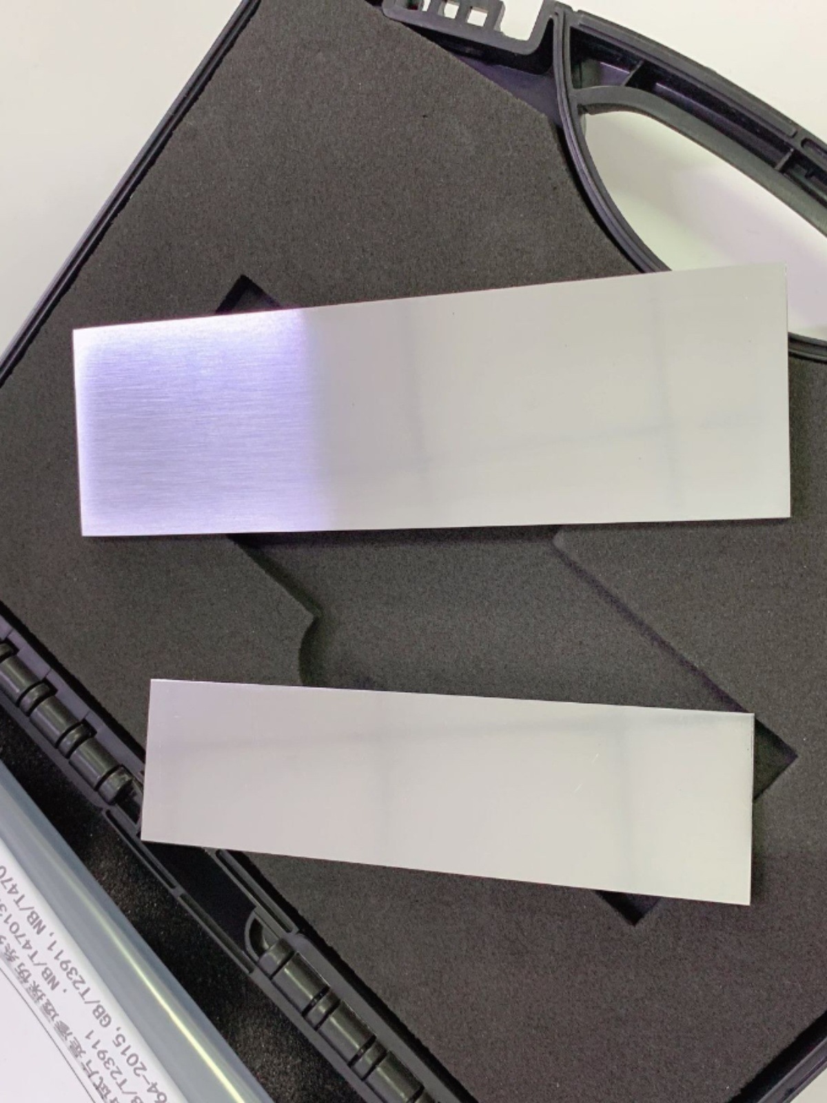 NB/T47013探伤检测标准试块PT不锈钢B3镀铬灵敏度试片铝合金