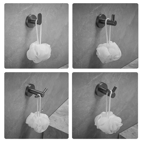 304 stainless steel coat hook solid thickened single coat hook behind door coat hook bathroom coat hook wall hook