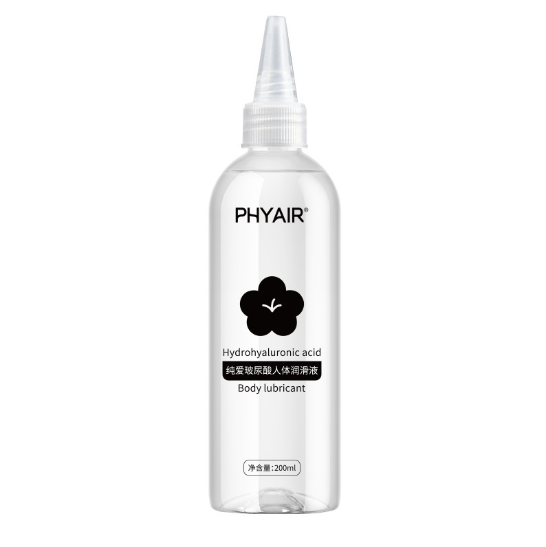 Phyair Hyaluronic Acid Lubricant 200ml Nipple Cover Water Soluble Lubricant Adult Products Sex Goods