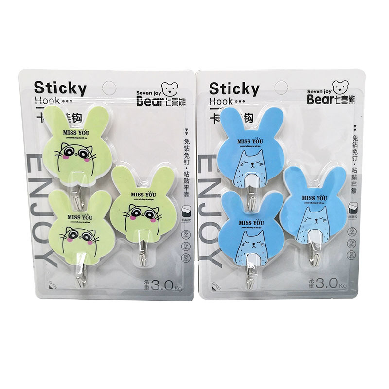 Gancho pegajoso Gancho sin costuras Gancho fuerte Baño Cocina Azulejos Vidrio Sin clavos Sin perforaciones Pegamento para colgar pared