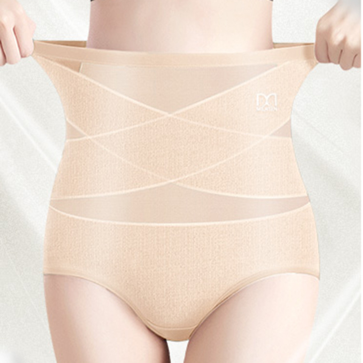 Hermosa entrepierna de seda cintura alta algodón vientre que forma los pantalones de las mujeres Levantamiento de cadera vientre que forma la ropa interior cuerpo de las mujeres que forma los pantalones al por mayor