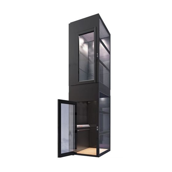 Home Elevator Two-storey Three-storey Four-storey Villa Loft Duplex Indoor and Outdoor Sightseeing Small Lifting Hydraulic Traction