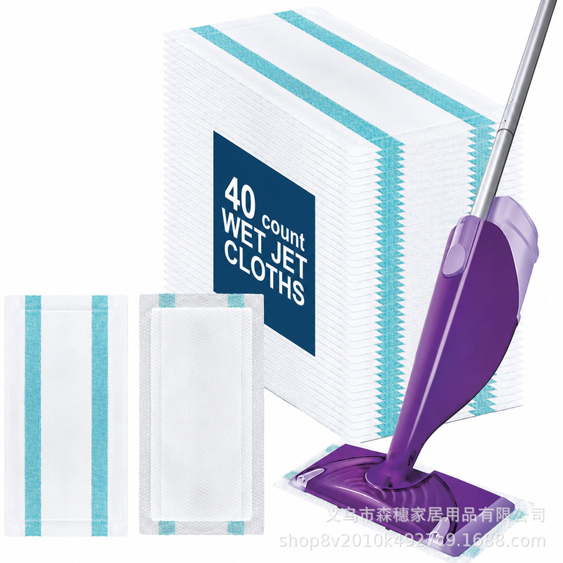 Mop Pad Replacement Pack Suitable for Swiffer Wet Spray Mop, 5-Layer Thickened with Super Absorbency