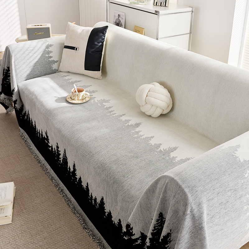 Toallas de sofá 2025 nuevas cuatro estaciones de sofá universal cubierta de cubierta de cubierta antideslizante cubierta de vientos en el mismo