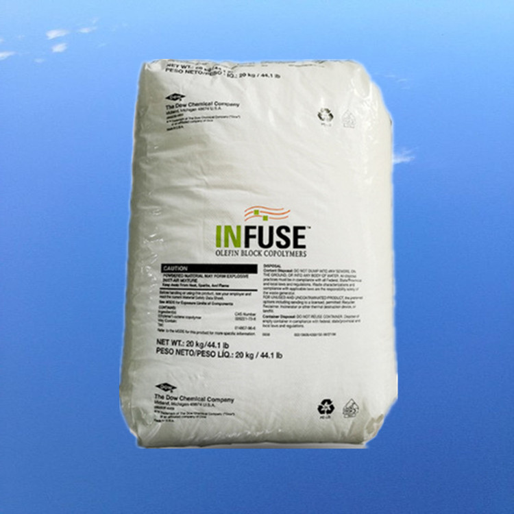 浙江出 OBC 烯烃嵌段共聚物/美国陶氏/9107 高度柔韧，弹性恢复好