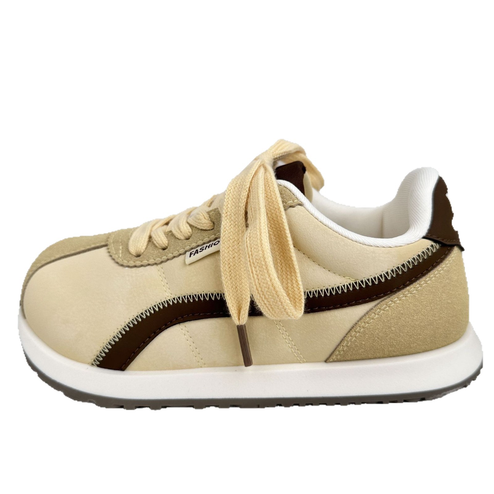 Zapatos de entrenamiento de ondas gruesas para mujeres 2025 nueva moda chic estilo de Hong Kong variedad de zapatos deportivos casuales Agam