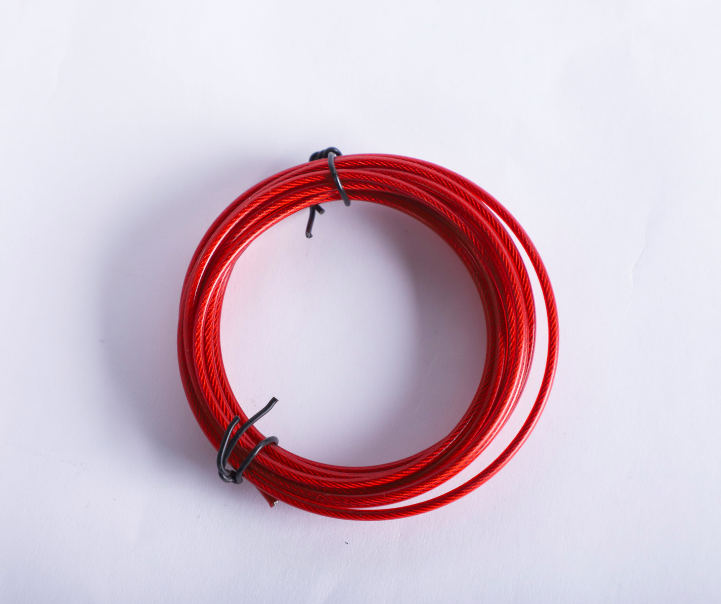 2.5mm 강철 와이어 로프 - 빨간색