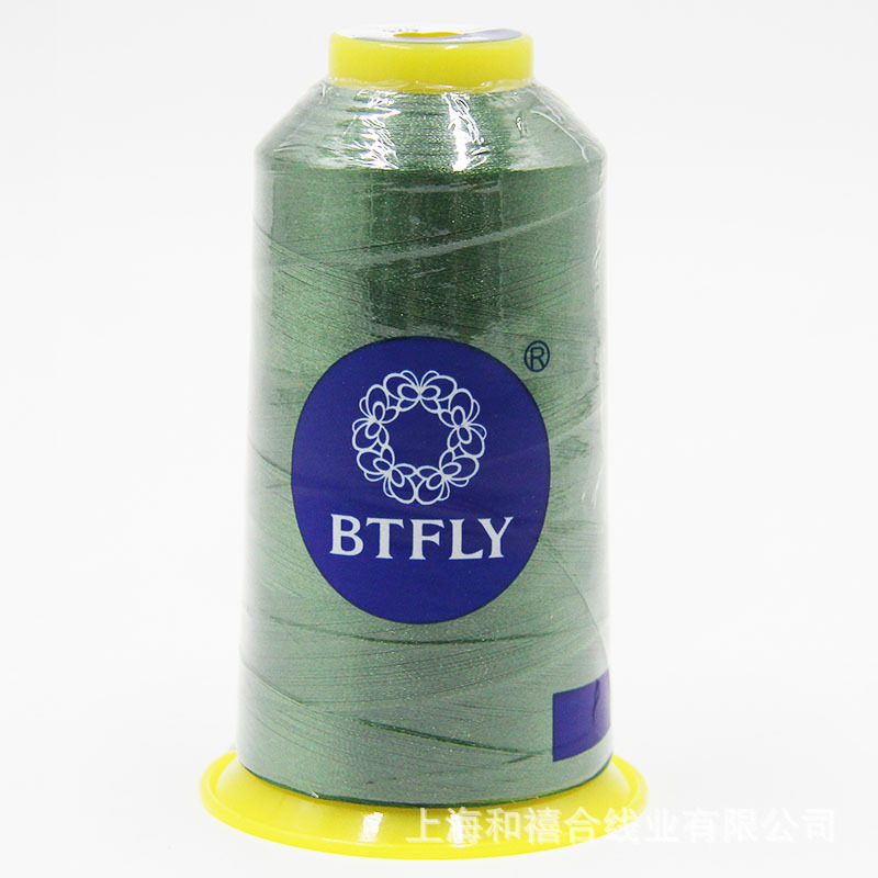 Mariposa marca hilo de bordado 108D / 2 hilo de bordado de poliéster de alta temperatura no desvanecerse calidad ecológica resistente al lavado brillante