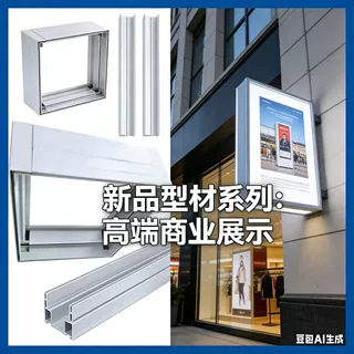 来图来样定制加工 新品型材系列，广告字灯箱