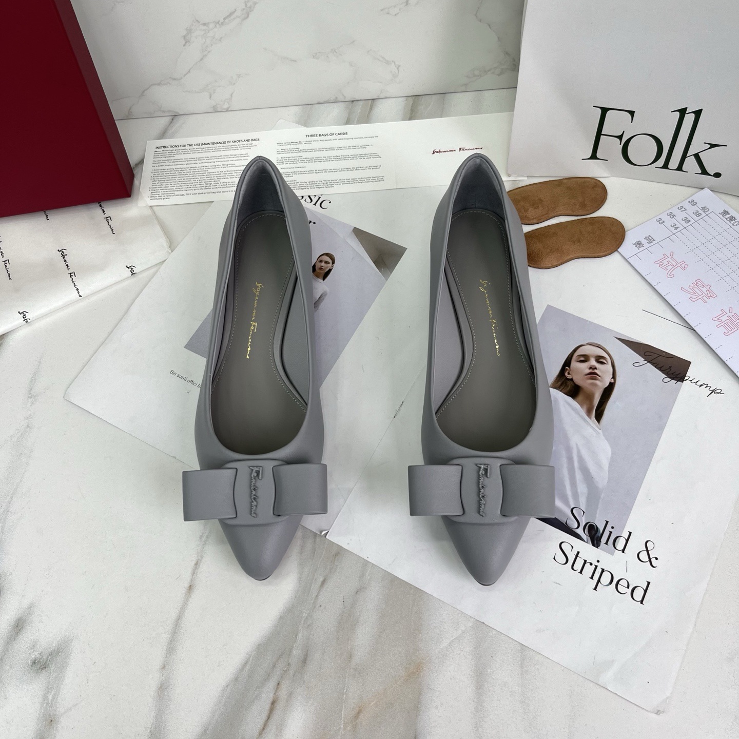 슬레이트 그레이 [로우힐 3.5cm]