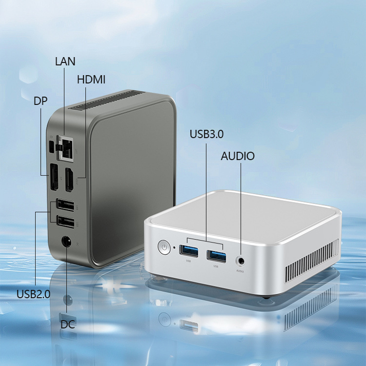Spot N150 mini host de alto rendimiento oficina comercial entretenimiento audio y video de bajo consumo computadora pequeña de escritorio minipc